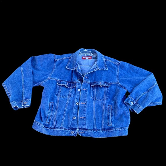 Wrangler Other - Wrangler Hero Denim Jean Jacket/coat size 3XL Great condition Blue Jean Jacket